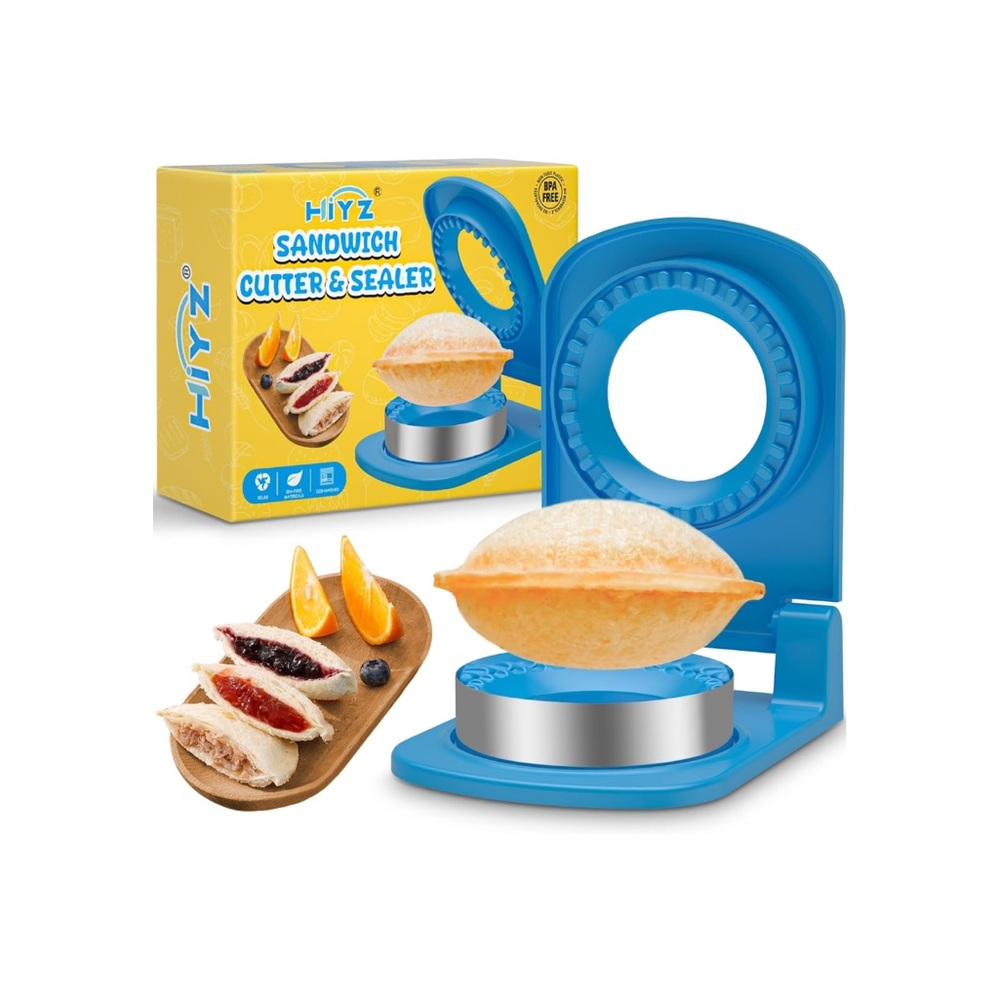 Uncrustables Stainless Steel Sandwich Cutter & Sealer Like New